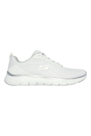 SKECHERS FLEX APPEAL 5.0 BELA/SREBRNA