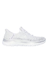 SKECHERS SUMMITS BRILLIANT SHINE WHITE/SILVER