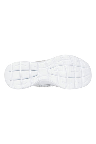 SKECHERS SUMMITS BRILLIANT SHINE WHITE/SILVER
