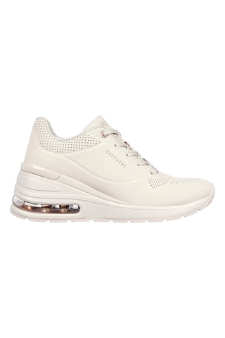 Bele superge s klinom Skechers Million Air Elevated Air