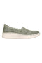 Olivno zeleni copati iz perforirane pletenine Skechers WILSHIRE BLVD TRUE CHARM