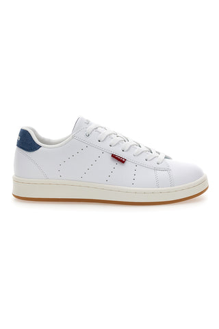 Bele športne copate s čipkami Levi's Avenue