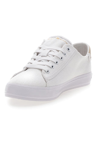 Bele platnene superge Tommy jeans Vulc Canvas