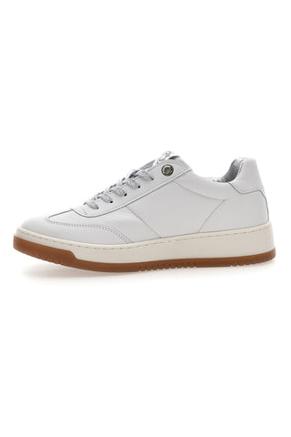 Ženske bele usnjene športne copate Pittarello kapsule S1