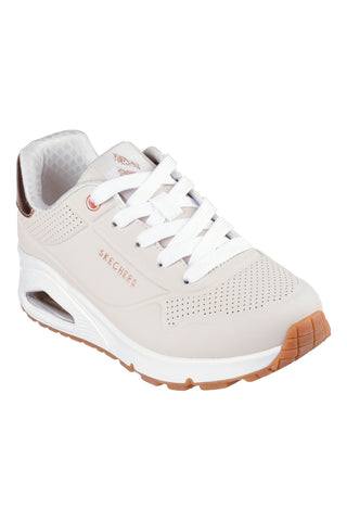 Sneakers beige Skechers Uno Gen1 Shimmer Away