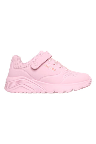 Bele superge z zadrgo na strani, ki se lahko perejo v pralnem stroju: Skechers Uno Lite Easy Zip