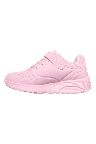 Bele superge z zadrgo na strani, ki se lahko perejo v pralnem stroju: Skechers Uno Lite Easy Zip