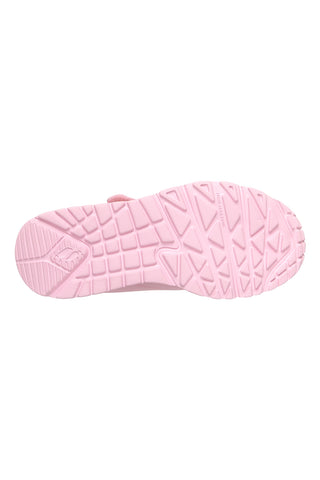 Bele superge z zadrgo na strani, ki se lahko perejo v pralnem stroju: Skechers Uno Lite Easy Zip