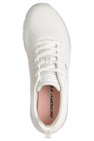 Sneakers bianche lavabili in lavatrice Skechers Fashion Fit 2.0 Moonlight Glow