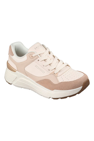 Sneakers beige in pelle scamosciata Skechers Rovina Lite Cool Two The Core