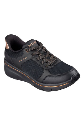 Črni športni copati Skechers Billion Flex Livin' Lush
