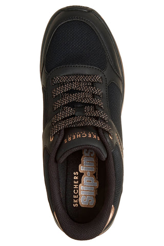 Črni športni copati Skechers Billion Flex Livin' Lush