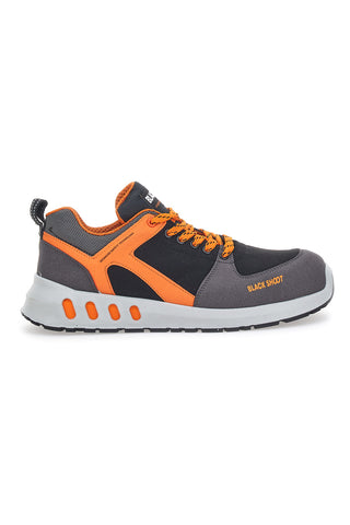 Varnostni čevlji Black Shoot 7 S3 SRC Oranžni