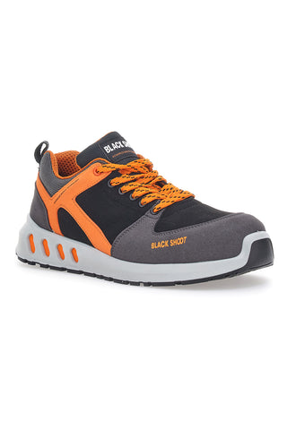 Varnostni čevlji Black Shoot 7 S3 SRC Oranžni