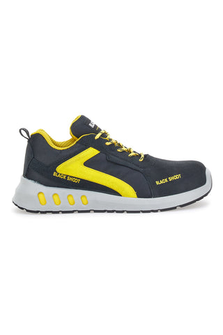 Varnostni čevlji Black Shoot 5 S1P SRC rumeni