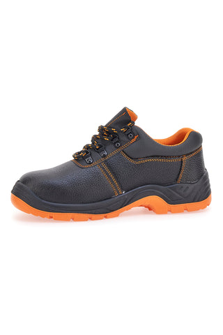 Varnostni čevlji Black Shoot 392 S1 SRC črni in oranžni