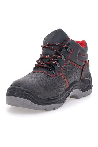 Varnostni čevlji Mid-Cut črni in rdeči BLACK SHOOT 623 S3 SRC