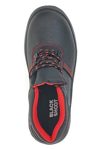 Varnostni čevlji Mid-Cut črni in rdeči BLACK SHOOT 623 S3 SRC