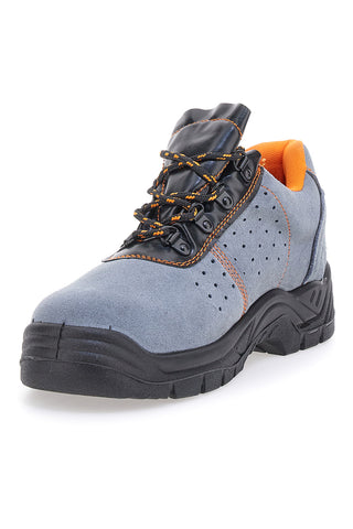 Varnostni čevlji sivi in oranžni BLACK SHOOT 399 S1P SRC