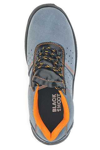 Varnostni čevlji sivi in oranžni BLACK SHOOT 399 S1P SRC