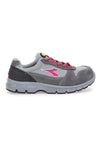 Varnostni čevlji sive in roza barve DIADORA RUN G TEXTILE LOW S1P  SRC