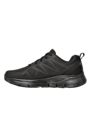 Črni varnostni čevlji SKECHERS Work: Arch Fit® SR - Axtell