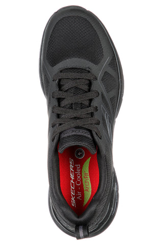 Črni varnostni čevlji SKECHERS Work: Arch Fit® SR - Axtell
