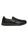 Črni varnostni čevlji SKECHERS Work Relaxed Fit: Nampa - Groton SR