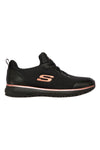Črni in roza delovni čevlji Skechers Work: Squad SR