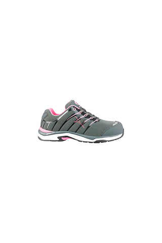 Varnostni čevlji sivi in roza S1P ESD HRO SRC Albatros Twist Pink WNS Low