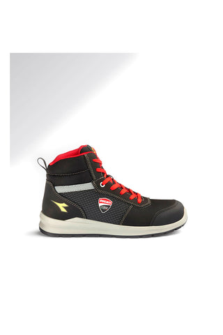 Črni varnostni čevlji srednje višine, odporni proti vodi Diadora Speedy Mid S3S