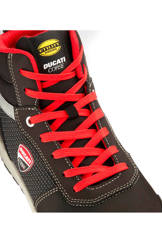 Črni varnostni čevlji srednje višine, odporni proti vodi Diadora Speedy Mid S3S