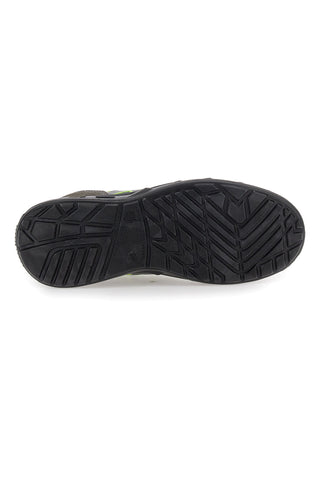 Nizki varnostni čevlji sive barve z fluorescenčnimi vstavki S1P Black shoot YL-5068-2 S1P