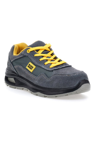 Sivi varnostni čevlji Black Shoot PK24589 S1PL
