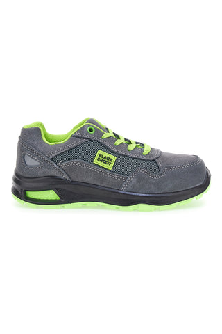 Varnostni čevlji sivo-zeleni Black Shoot PK24581 S1PL