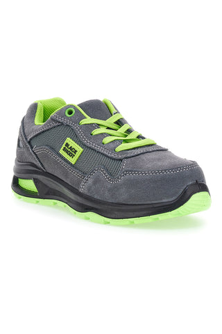 Varnostni čevlji sivo-zeleni Black Shoot PK24581 S1PL
