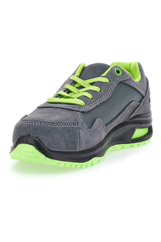 Varnostni čevlji sivo-zeleni Black Shoot PK24581 S1PL