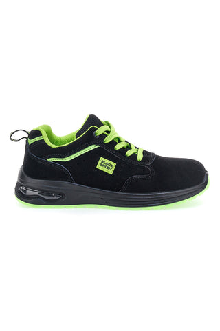 Črni varnostni čevlji Black Shoot PK24867 S1PL