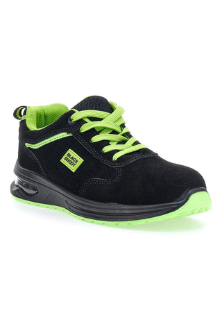 Črni varnostni čevlji Black Shoot PK24867 S1PL