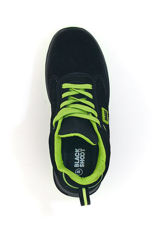 Črni varnostni čevlji Black Shoot PK24867 S1PL
