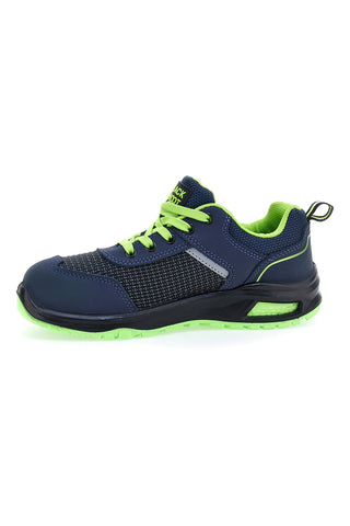 Modri varnostni čevlji Black Shoot PK23044 S1PL