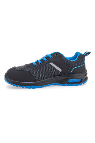 Črni varnostni čevlji Black Shoot PK23047 S1PL