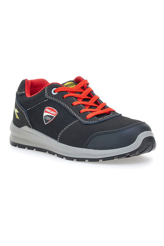 Črni varnostni čevlji S1PS FO SR SC MET FREE, zračni Diadora Speedy Race Low