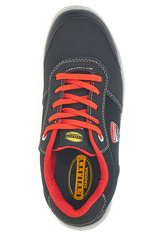 Črni varnostni čevlji S1PS FO SR SC MET FREE, zračni Diadora Speedy Race Low