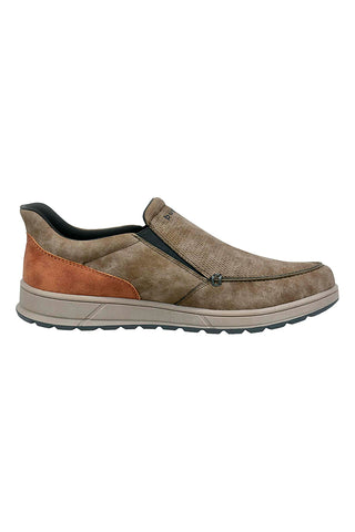 Mokasini Taupe z elastiki Bugatti AFB695500
