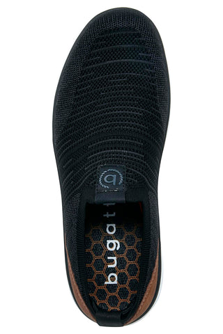 Črni mokasini Slip On BUGATTI 321ASE61