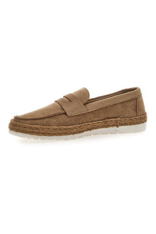 Mokasini Khaki z detajlom iz vrvi MAX DILLAN IY80013