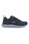 Črni in beli veganski superge z Memory Foam Skechers Track - Ripkent