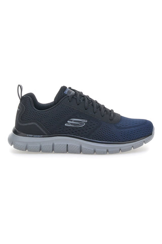 Črni in beli veganski superge z Memory Foam Skechers Track - Ripkent
