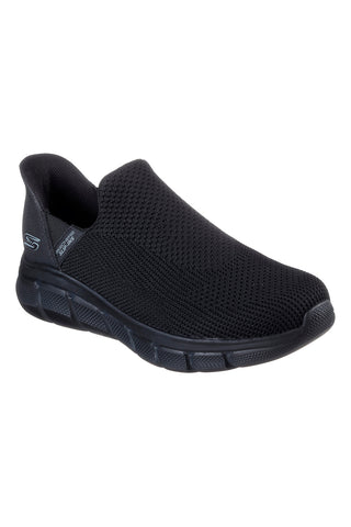 Črni veganski superge Skechers Slip-ins: BOBS B FLEX RESILIENT EDGE
